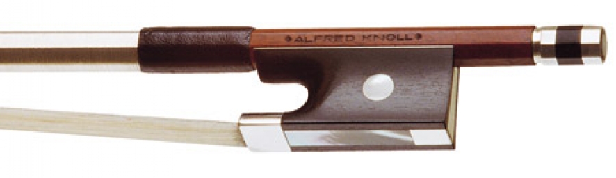 Knoll Pernambuco Silver Mounted Violin Bow - 4/4