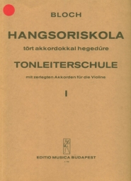 Bloch, Jozsef - Scale Studies