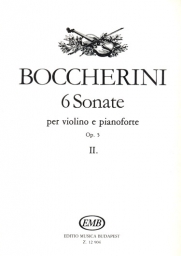 6 Sonatas for Violin & Piano Op.5 Volume II
