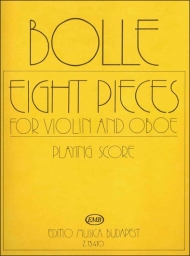 Eight Pieces for Violin and Oboe - Score
