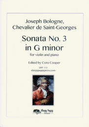 Sonata No. 3 in G Minor Sonata No. 3 in G Minor