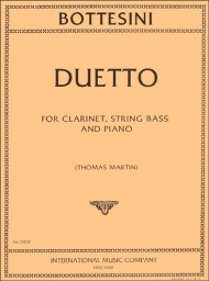 Bottesini - Duetto for Clarinet, Bass and Piano (INT)