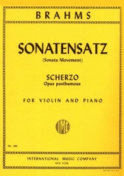Sonata Movement - Scherzo Opus Posthumous
