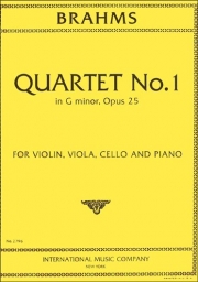 Quartet No. 1 in G Minor, Op. 25