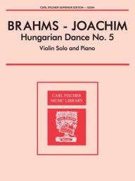 Brahms - Hungarian Dance No. 5 for Violin and Piano (FISCH)