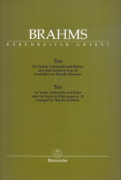 Brahms - Piano Trio in B Flat Major (BAR) Brahms - Piano Trio in B Flat Major (BAR)