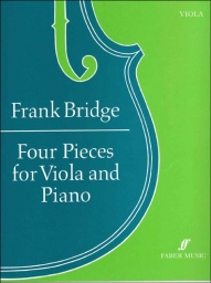 Bridge - Four Pieces for Viola and Piano (FABER)
