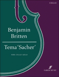 Britten - Tema "Sacher" for Solo Cello (FABER)
