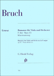 Romance for Viola and Orchestra, Op. 85