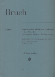 Romance for Viola and Orchestra in F, Op. 85
