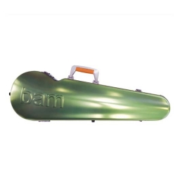 Bam Hightech Contoured Violin Case - 4/4 - GRAFFITI Green