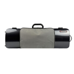 Bam Hightech Oblong Violin Case - Carbon Look - With Pocket