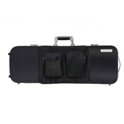 Bam Hightech Compact Obl Viola Case - Panther Black with Pocket