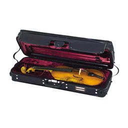 Estuche Gewa Strato De Luxe rectangular para viola - Negro/Rojo Estuche Gewa Strato De Luxe rectangular para viola - Negro/Rojo