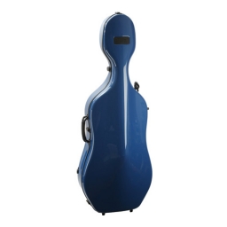 Estuche Bam Newtech para violonchelo - Azul, con ruedas