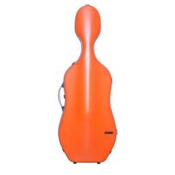 Bam Hightech 2.9 Slim Cello Case - Orangey