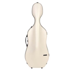 BAM Supreme Ice Hightech Cello Case - White - Black Trim
