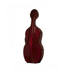 Estuche para violonchelo Accord Standard - color borgoña/vino