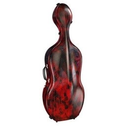 Accord Standard Cello Case - 3D Red