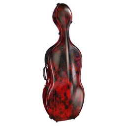 Accord Ultralight Cello Case - 3D Red