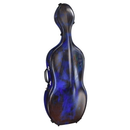 Alphetta Cello Case - Blue 3D