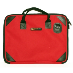 Music Portfolio Bag with Shoulder Strap - Red