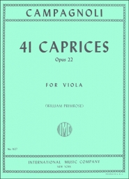 Forty-One Caprices Op.22