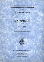Caprices, Op. 22