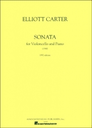 Carter - Sonata for Cello and Piano (1948) (AMP)