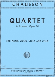 Chausson - Piano Quartet in A Major, Op. 30 (INT)