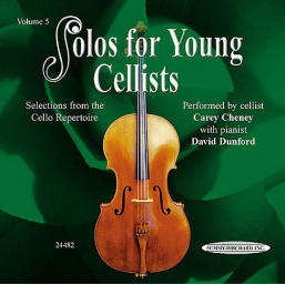 Solos for Young Cellists CD, Volume 5