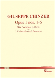 Six Sonatas, Opus 1 nos. 1-6 Six Sonatas, Opus 1 nos. 1-6