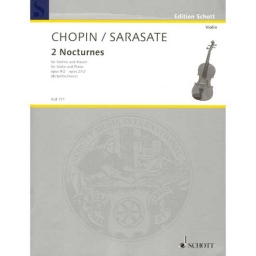 2 Nocturnes for Violin and Piano, op.9/2 and op.27/2