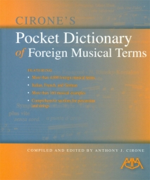 Pocket Dictionary of Foreign Musical Terms