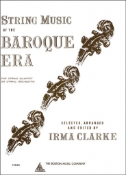 String Music of the Baroque Era - Score/Parts