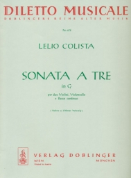 Sonata A Tre in G