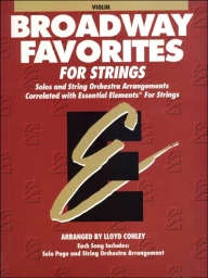 Broadway Favorites for Strings - Violin