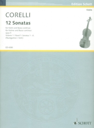 12 Sonatas Op. 5 Vol. 1