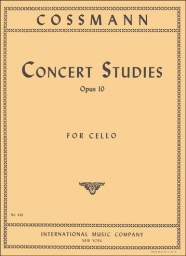 Cossmann - 5 Concert Studies for Cello, Op. 10 (INT)