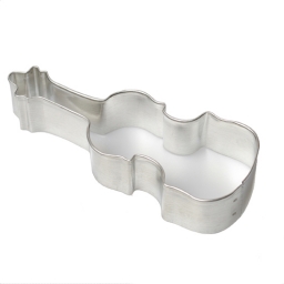 Molde de galleta con forma de Violín/Violonchelo Molde de galleta con forma de Violín/Violonchelo