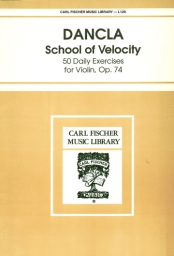 Dancla - School of Velocity for the Violin Op. 74 (FISCH)