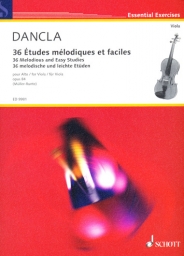 36 Melodious and Easy Studies for Viola, Op. 84