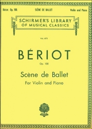 Scène de Ballet, Op.100 for Violin and Piano