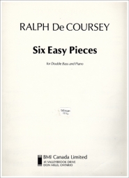 DeCoursey, - Six Easy Pieces for Bass and Piano (BERAN)