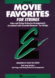 Movie Favorites for Strings - String Bass Movie Favorites for Strings - String Bass