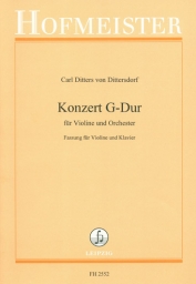 Dittersdorf - Violin Concerto in G major (HOFMEISTER)