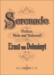 Dohnányi - Serenade, Op. 10 for String Trio (DOB)