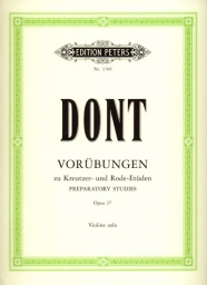 Dont - 24 Preparatory Studies for Violin, Op. 37 (PET)