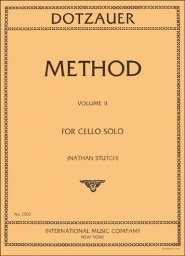 Dotzauer - Method for Violoncello, Vol. 2 (INT)