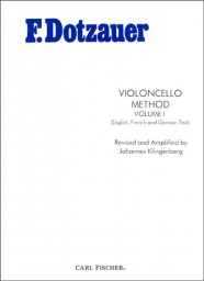 Dotzauer - Method for Violoncello, Vol. 1 (FISCH)